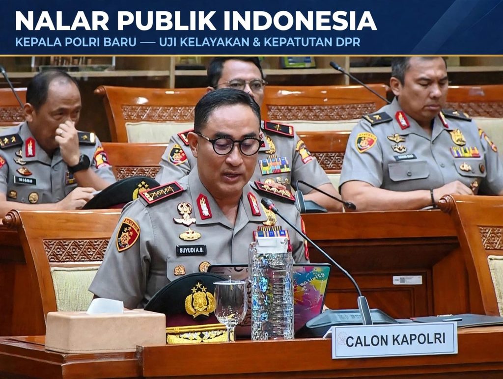 DPR terima Surpres pergantian Kapolri Komjen Suyudi Ario Seto diuji Komisi III DPR harapan Polri kembali netral